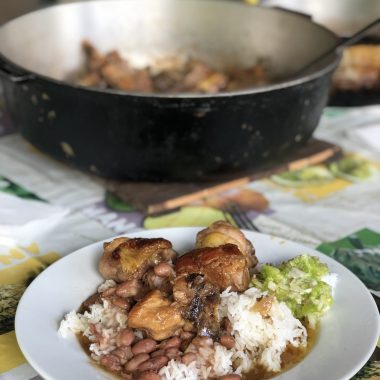 Coq au vin de goyaviers